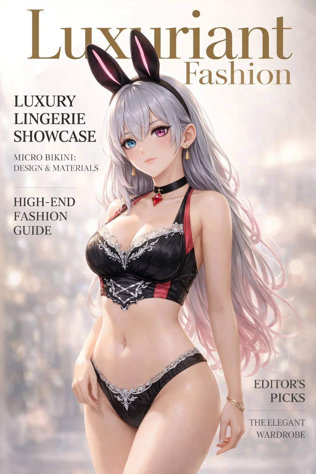 【高級下着】ゴージャスでファビュラスなラグジュアリーランジェリー!【#AIイラスト】 36 image 22