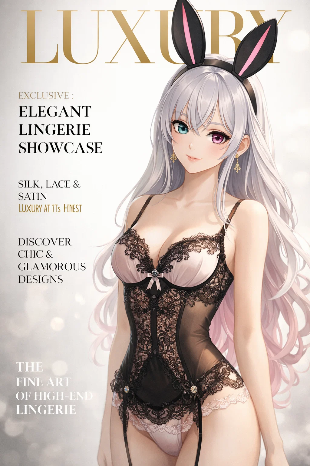 【高級下着】ゴージャスでファビュラスなラグジュアリーランジェリー!【#AIイラスト】 39 image 25