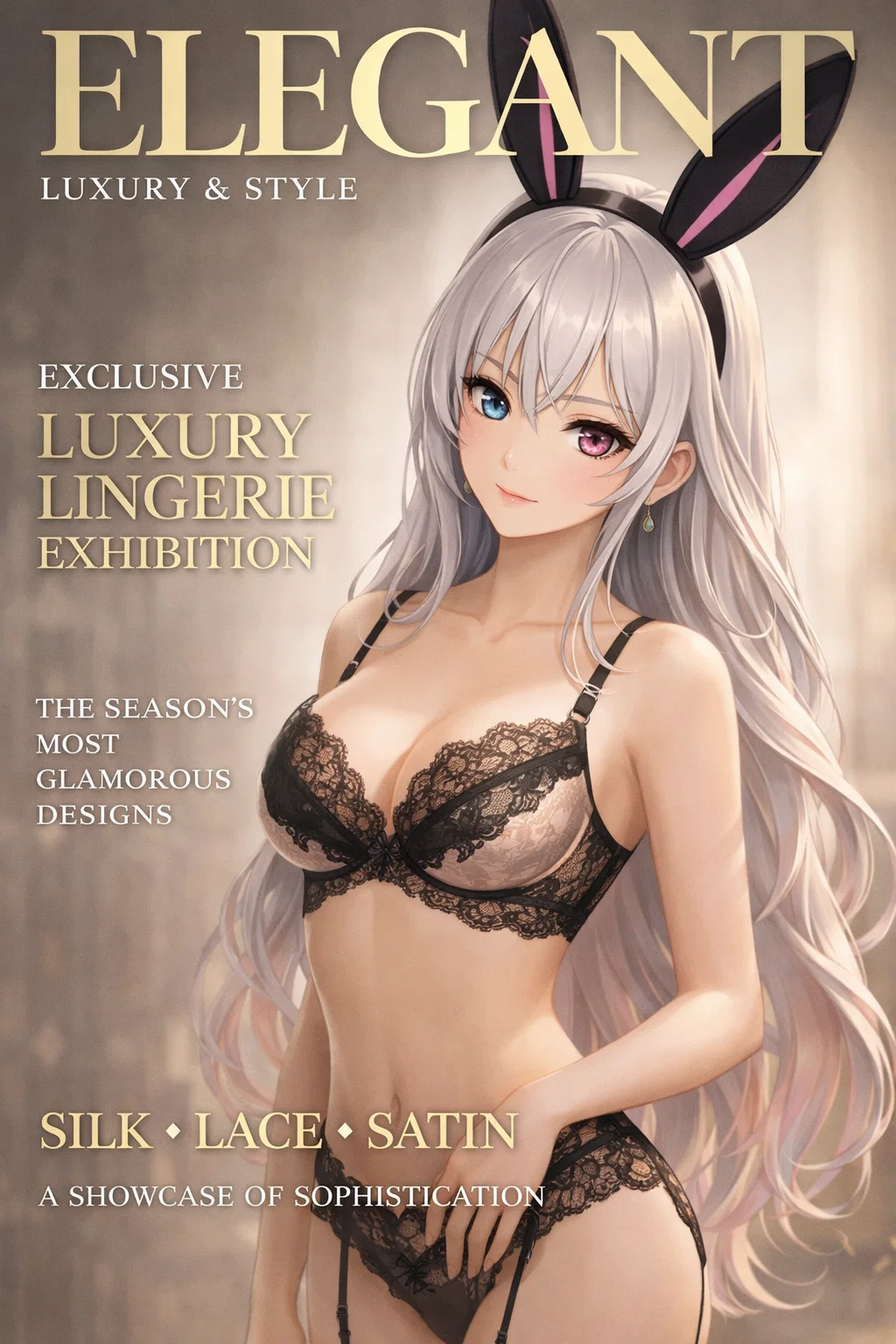 【高級下着】ゴージャスでファビュラスなラグジュアリーランジェリー!【#AIイラスト】 40 image 26