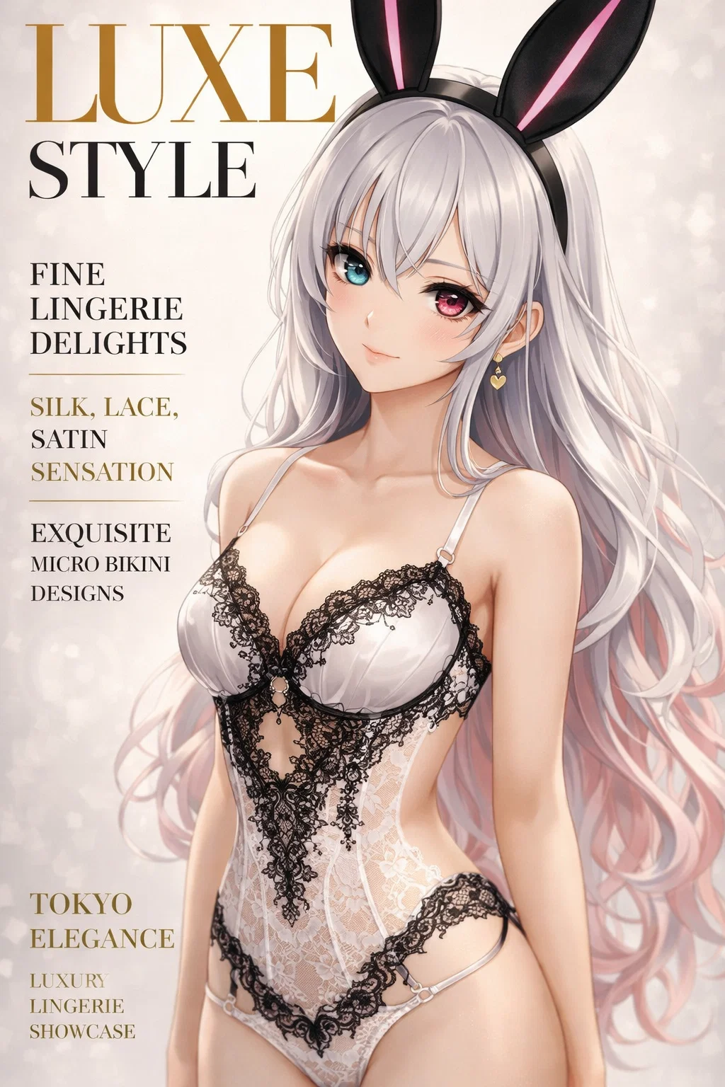 【高級下着】ゴージャスでファビュラスなラグジュアリーランジェリー!【#AIイラスト】 41 image 27