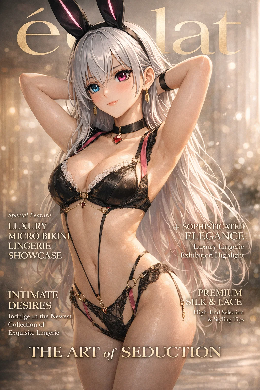 【高級下着】ゴージャスでファビュラスなラグジュアリーランジェリー!【#AIイラスト】 42 image 28