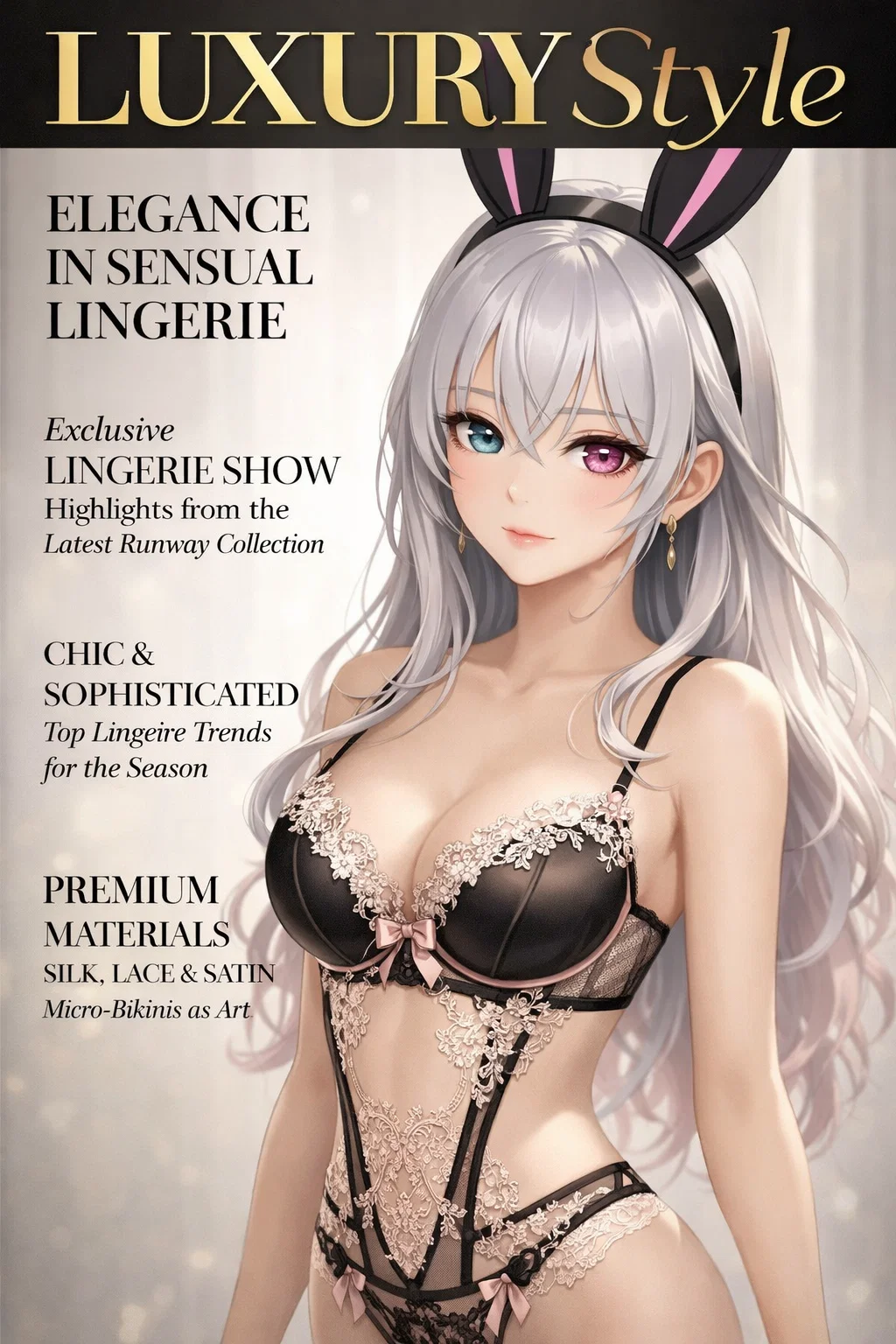 【高級下着】ゴージャスでファビュラスなラグジュアリーランジェリー!【#AIイラスト】 43 image 29