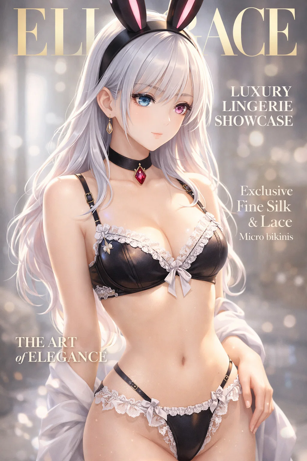 【高級下着】ゴージャスでファビュラスなラグジュアリーランジェリー!【#AIイラスト】 46 image 32