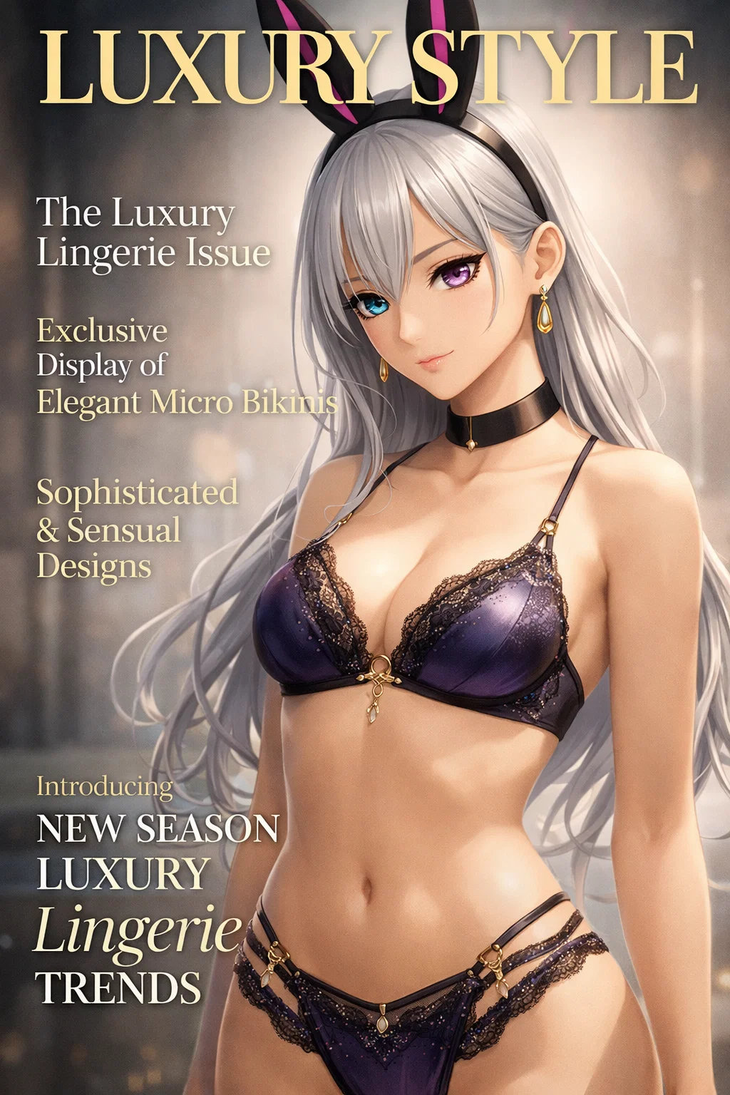 【高級下着】ゴージャスでファビュラスなラグジュアリーランジェリー!【#AIイラスト】 47 image 34