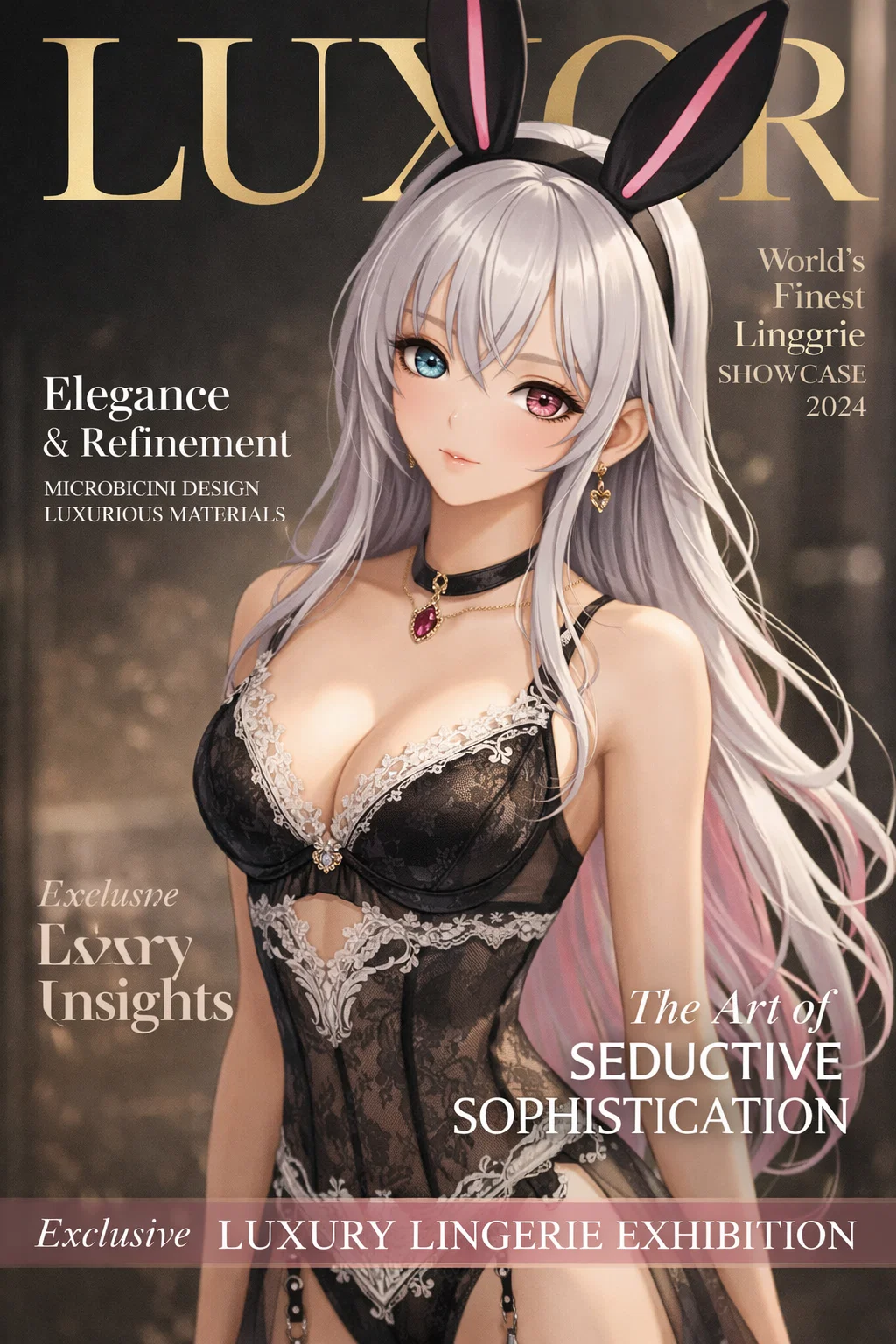 【高級下着】ゴージャスでファビュラスなラグジュアリーランジェリー!【#AIイラスト】 48 image 35