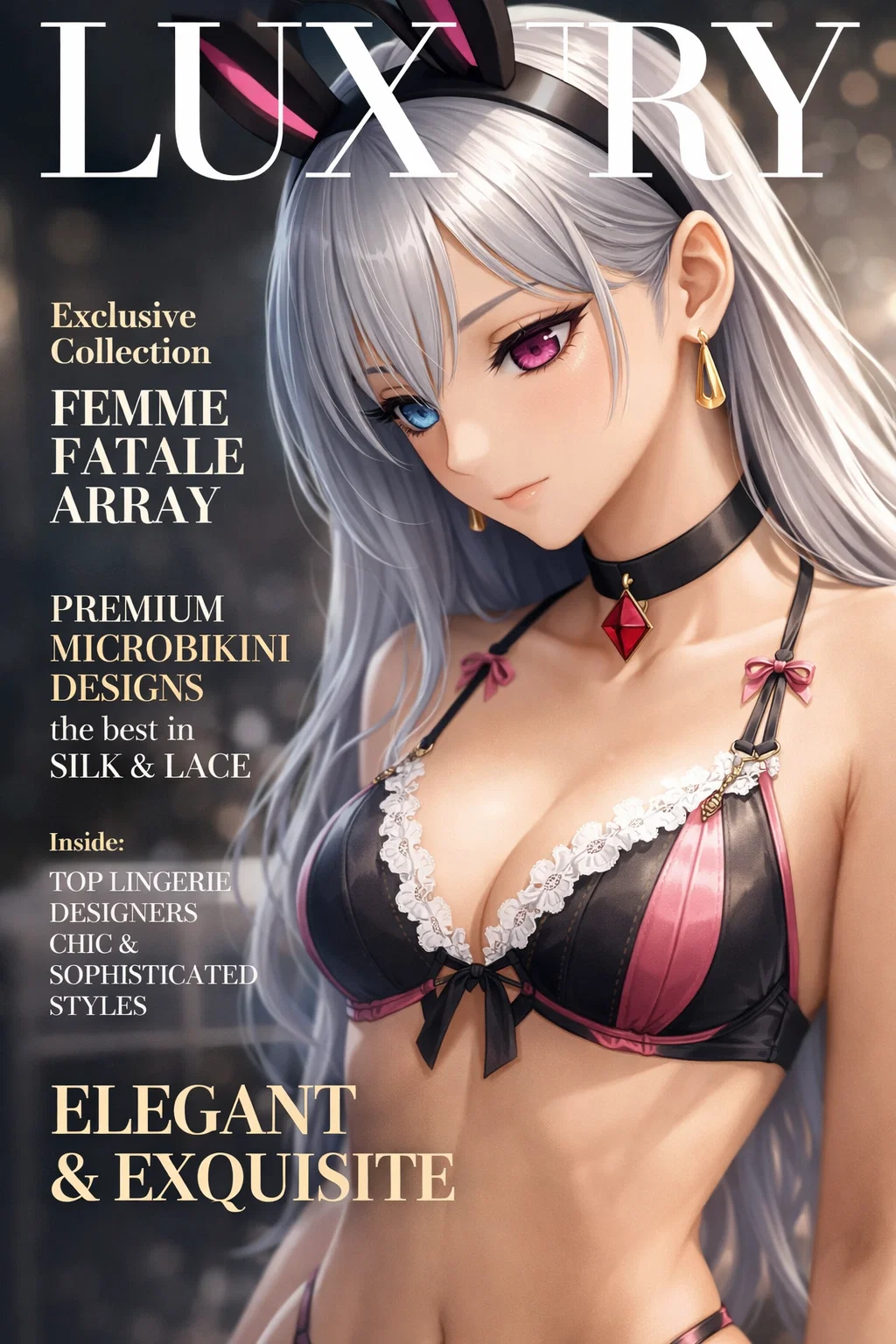 【高級下着】ゴージャスでファビュラスなラグジュアリーランジェリー!【#AIイラスト】 50 image 37