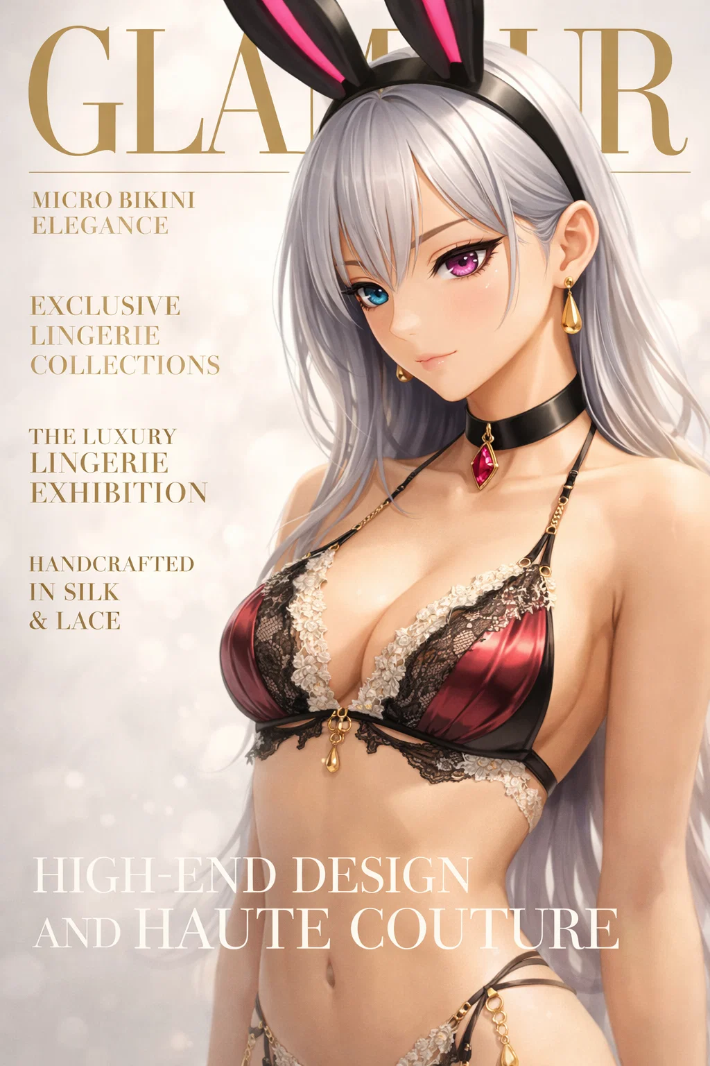 【高級下着】ゴージャスでファビュラスなラグジュアリーランジェリー!【#AIイラスト】 52 image 39