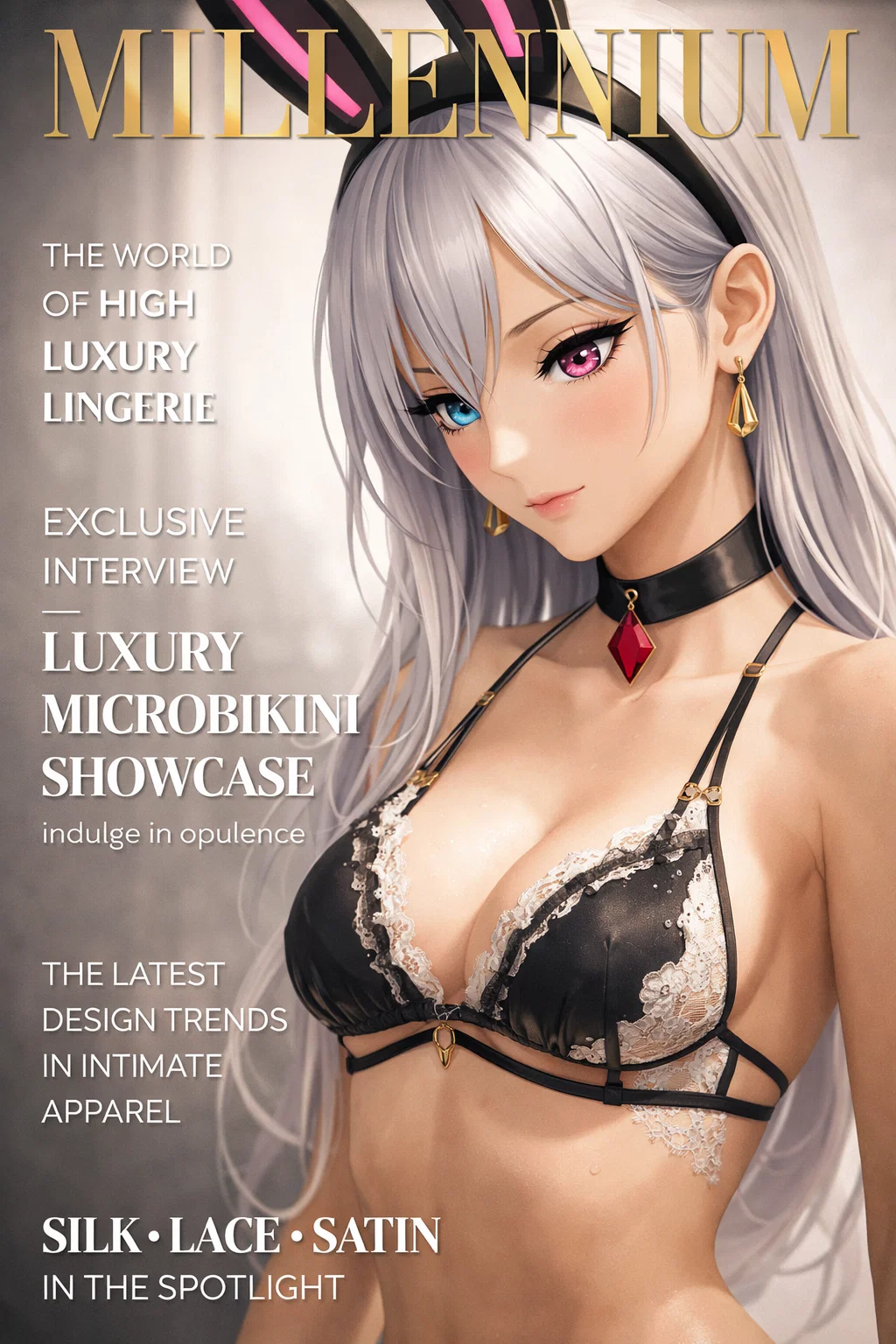 【高級下着】ゴージャスでファビュラスなラグジュアリーランジェリー!【#AIイラスト】 55 image 42