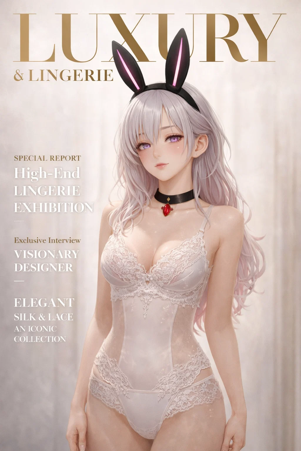 【高級下着】ゴージャスでファビュラスなラグジュアリーランジェリー!【#AIイラスト】 60 image 47