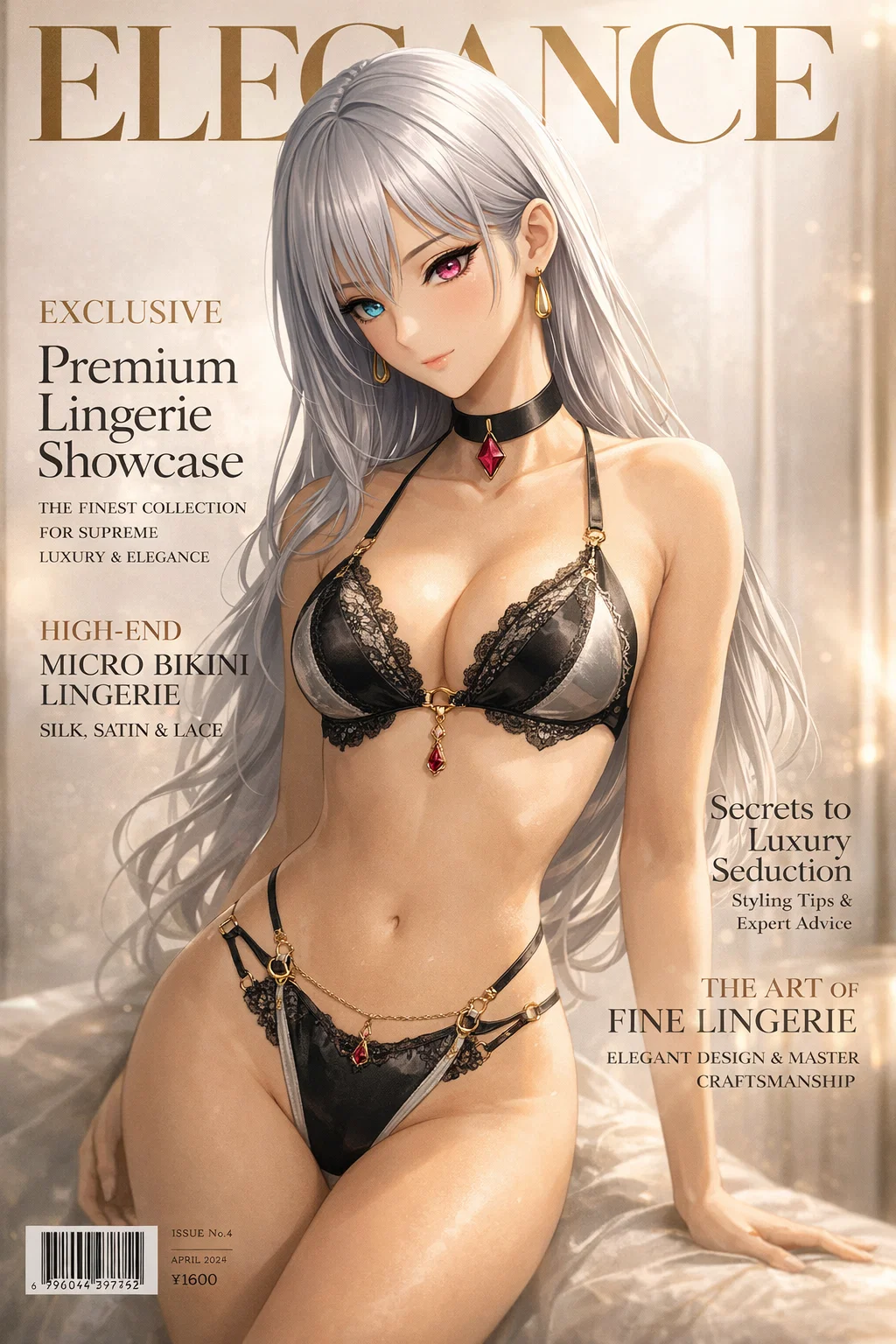 【高級下着】ゴージャスでファビュラスなラグジュアリーランジェリー!【#AIイラスト】 62 image 49