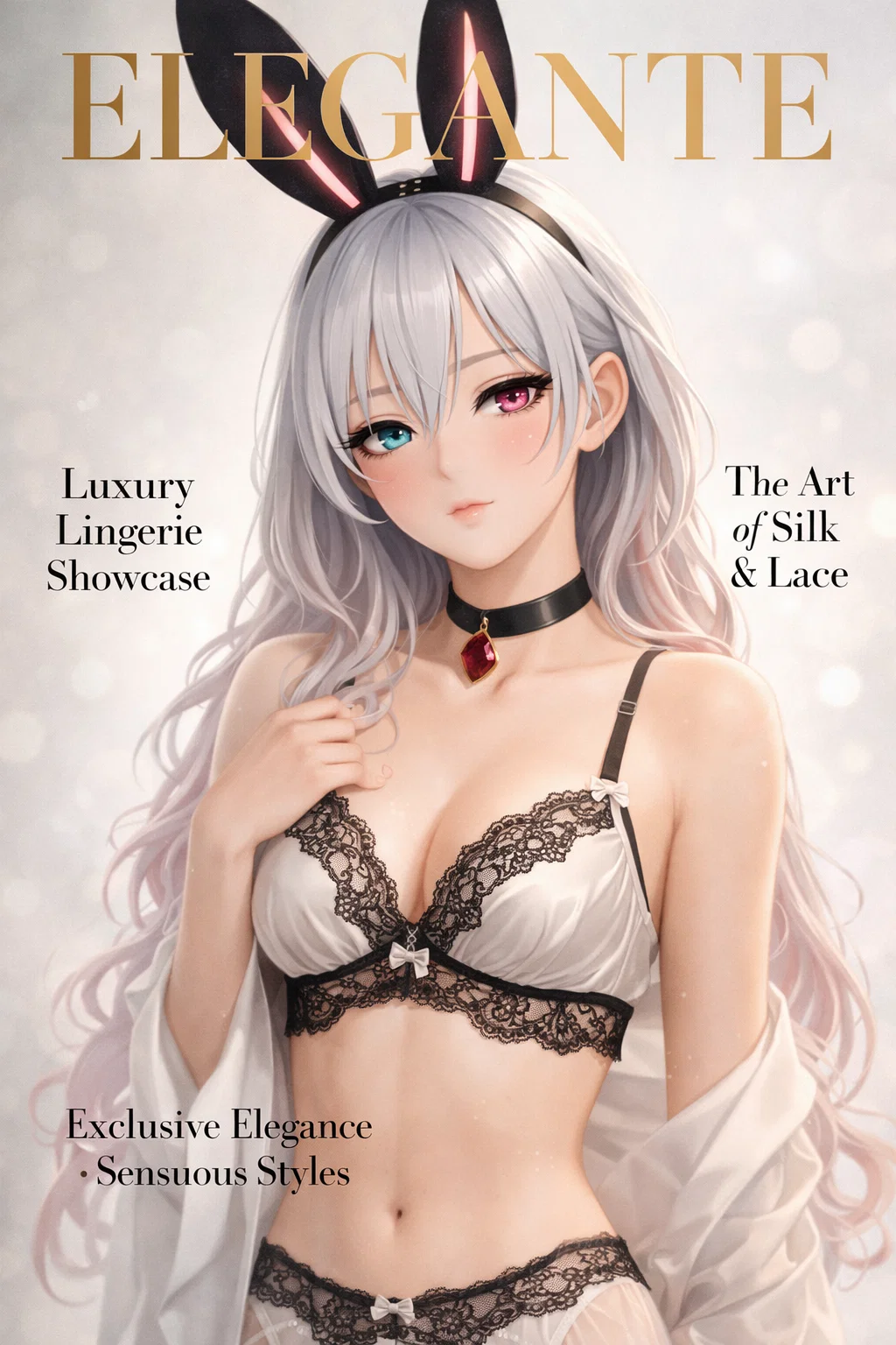 【高級下着】ゴージャスでファビュラスなラグジュアリーランジェリー!【#AIイラスト】 64 image 51