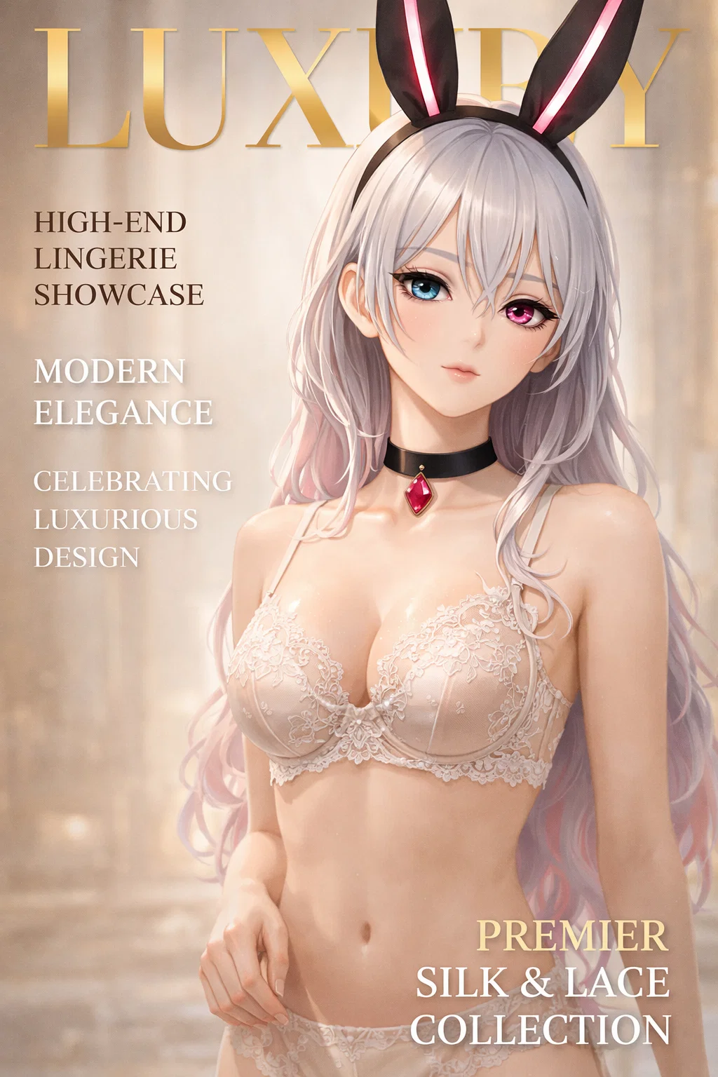 【高級下着】ゴージャスでファビュラスなラグジュアリーランジェリー!【#AIイラスト】 69 image 56