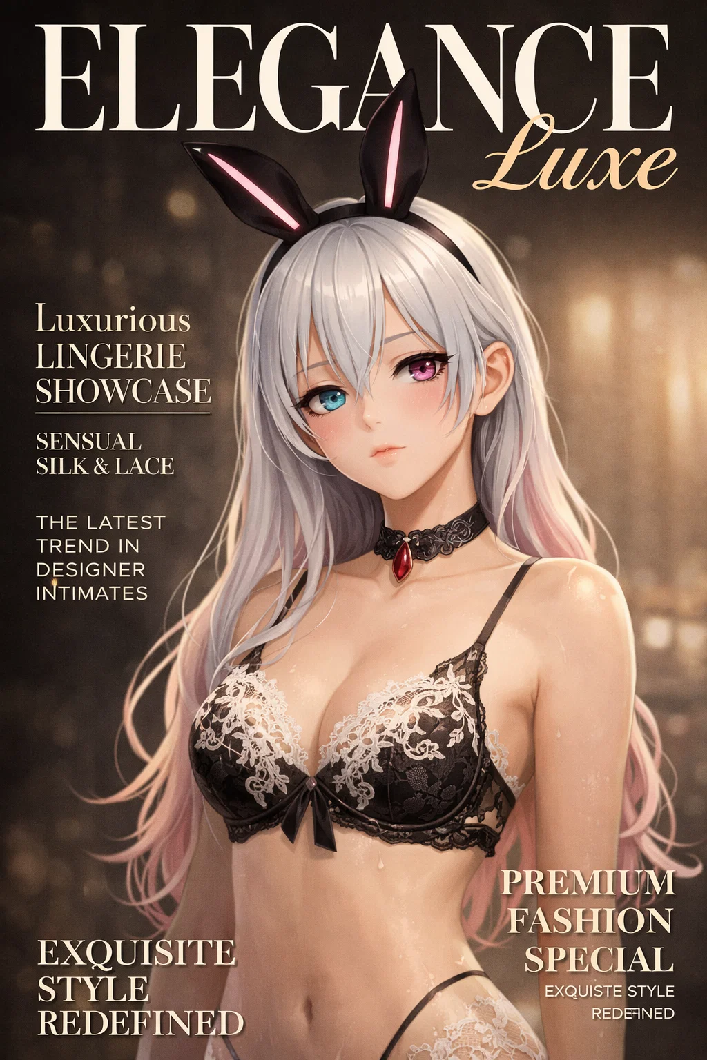 【高級下着】ゴージャスでファビュラスなラグジュアリーランジェリー!【#AIイラスト】 71 image 58