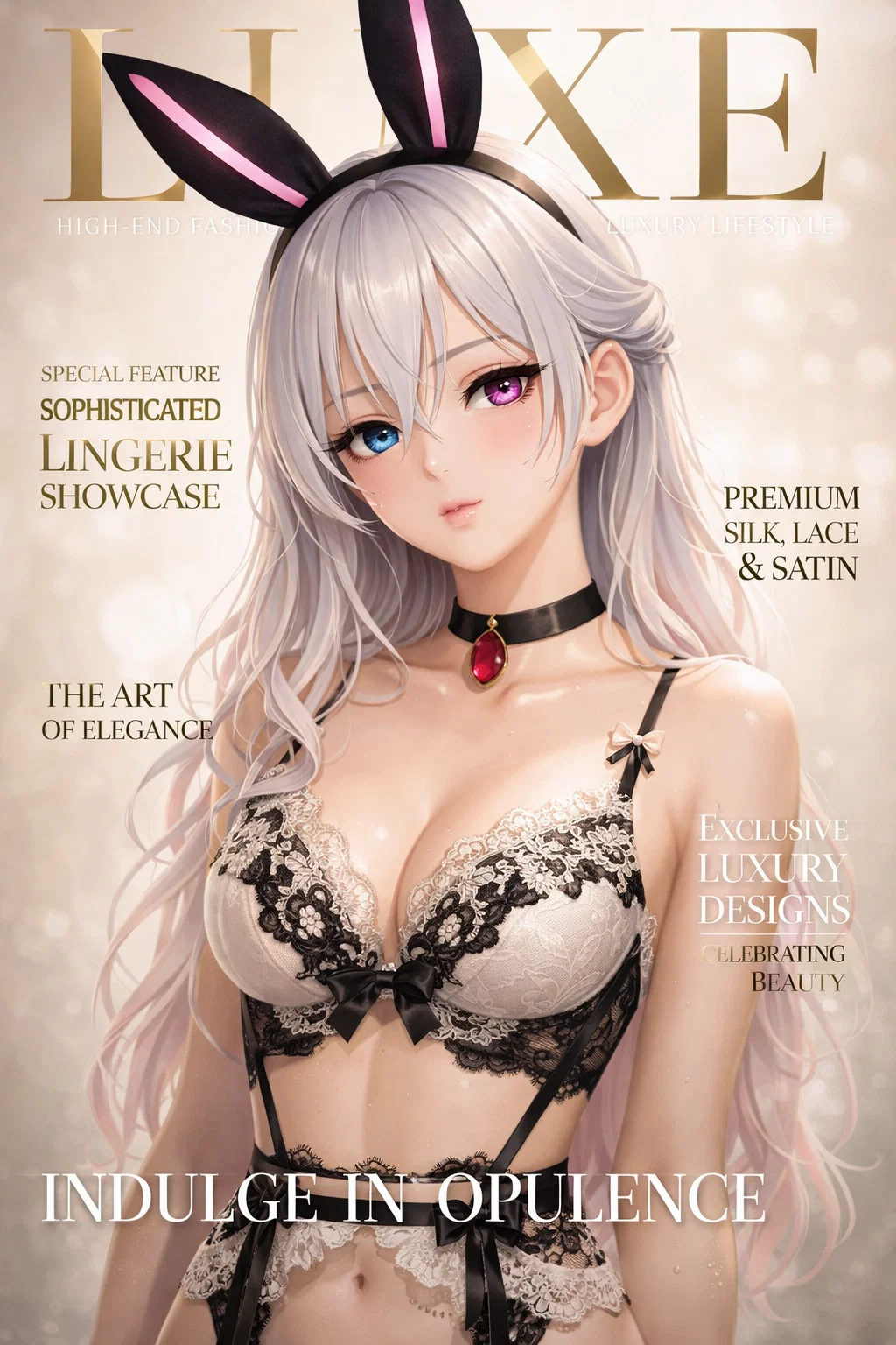 【高級下着】ゴージャスでファビュラスなラグジュアリーランジェリー!【#AIイラスト】 72 image 59