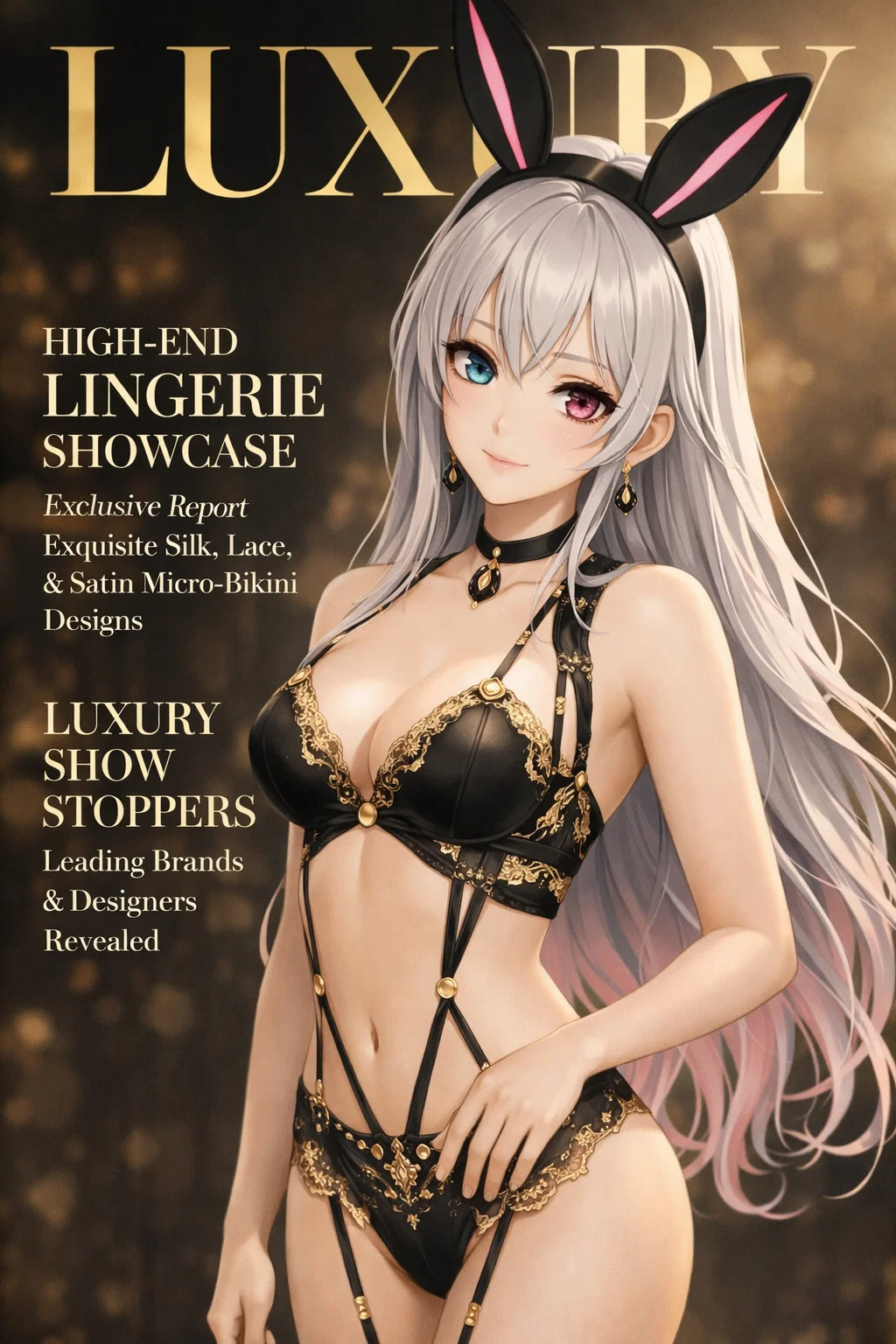 【高級下着】ゴージャスでファビュラスなラグジュアリーランジェリー!【#AIイラスト】 20 image 6