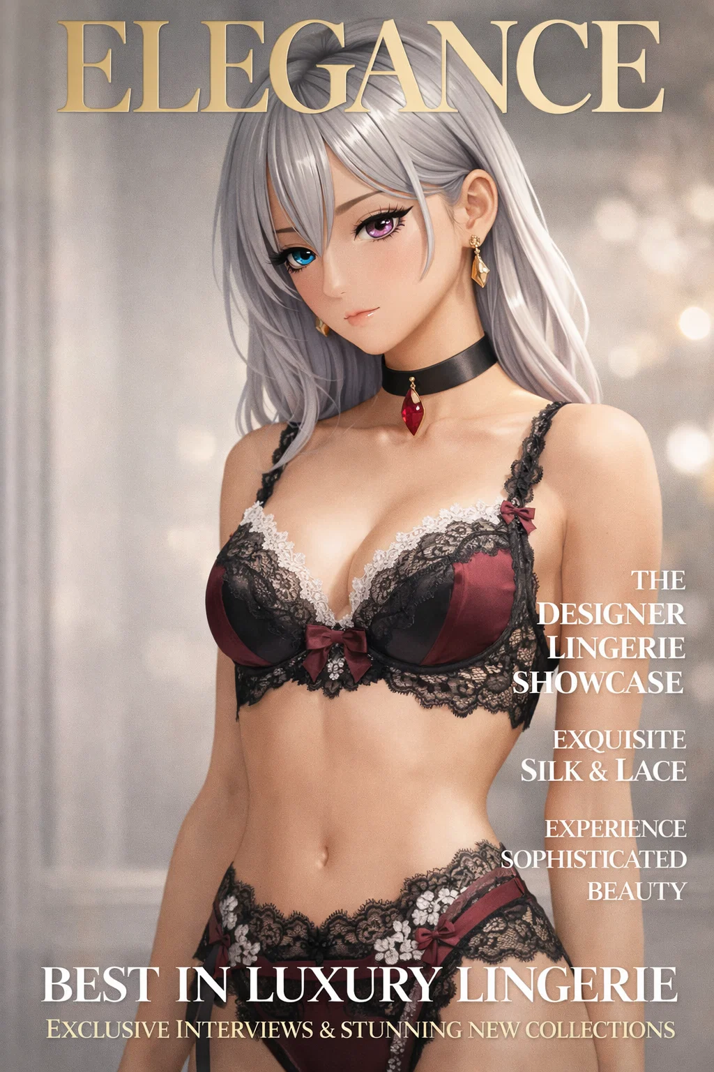 【高級下着】ゴージャスでファビュラスなラグジュアリーランジェリー!【#AIイラスト】 73 image 60