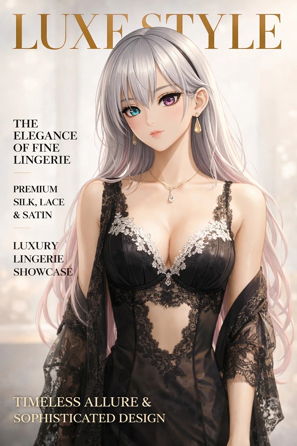 【高級下着】ゴージャスでファビュラスなラグジュアリーランジェリー!【#AIイラスト】 77 image 64