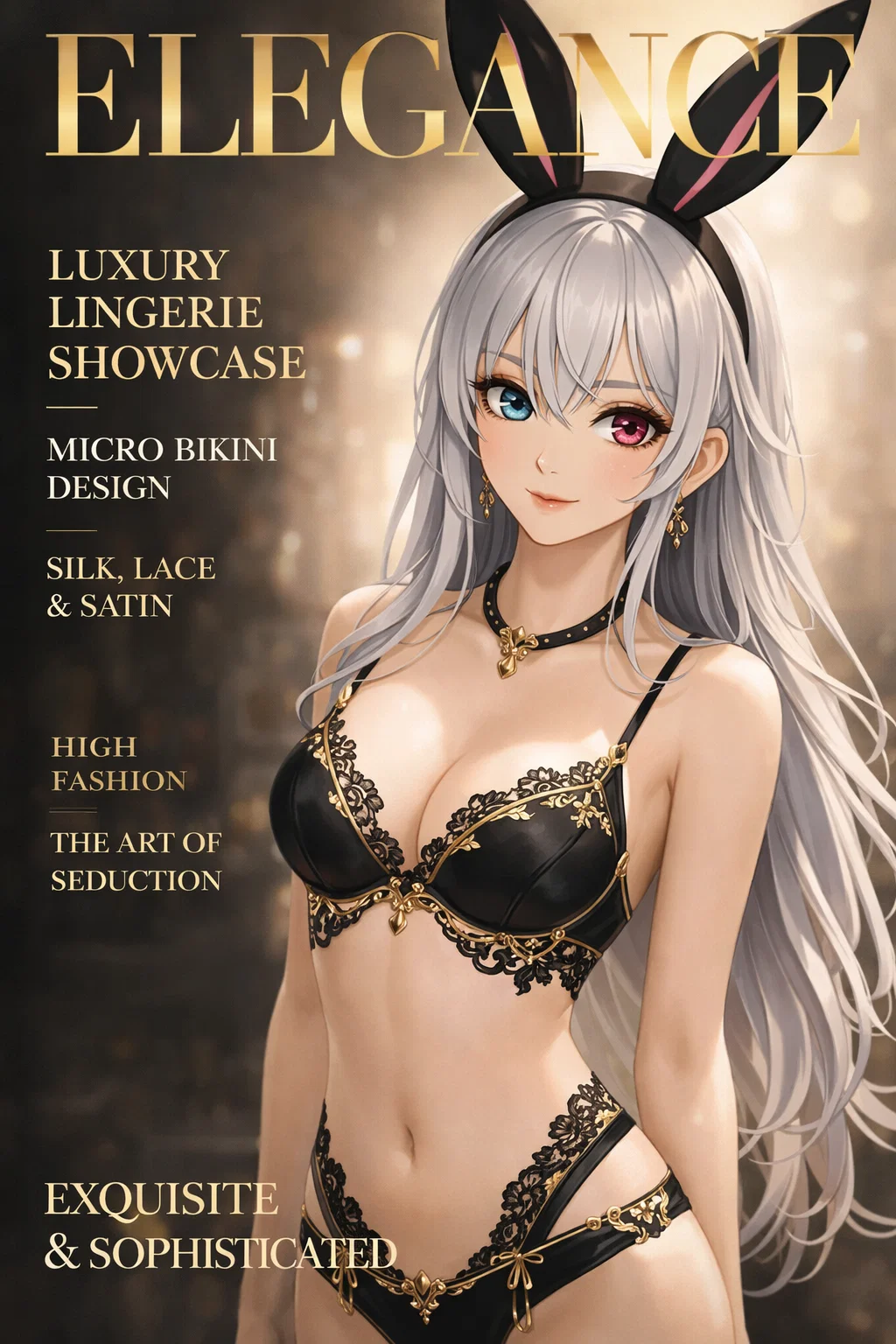 【高級下着】ゴージャスでファビュラスなラグジュアリーランジェリー!【#AIイラスト】 82 image 69