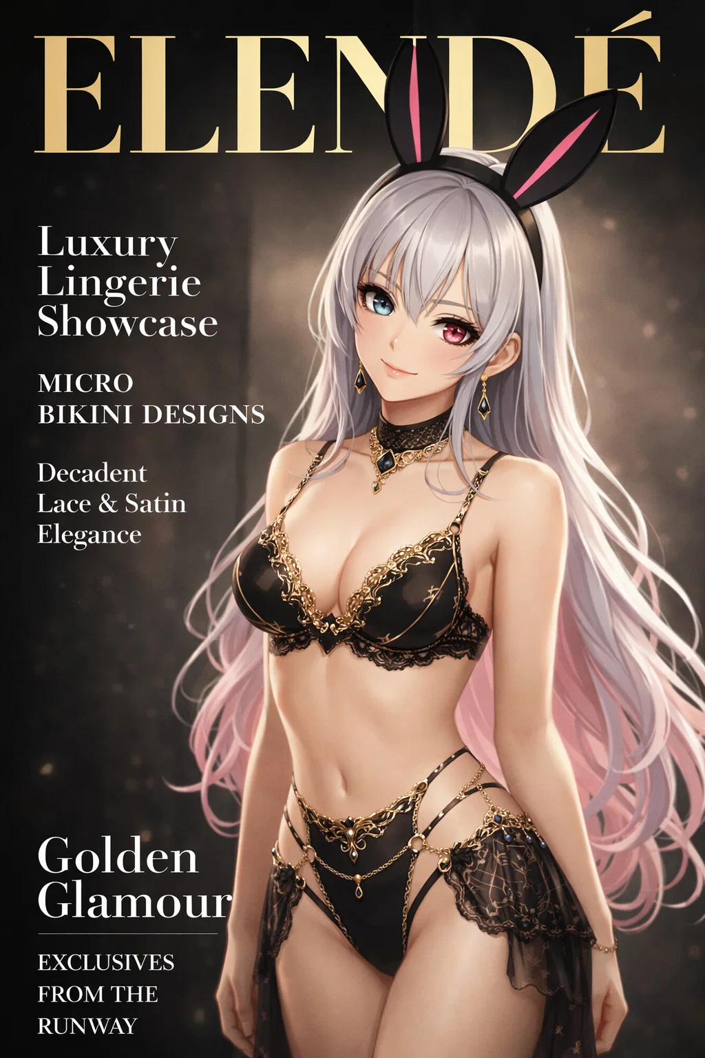 【高級下着】ゴージャスでファビュラスなラグジュアリーランジェリー!【#AIイラスト】 21 image 7