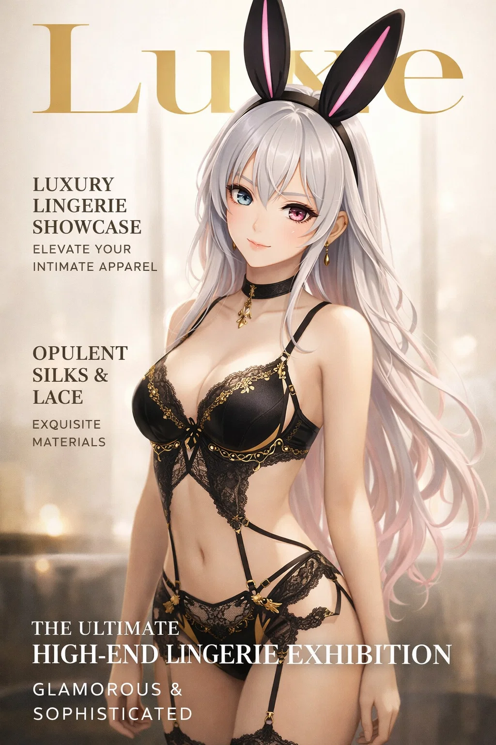 【高級下着】ゴージャスでファビュラスなラグジュアリーランジェリー!【#AIイラスト】 83 image 70