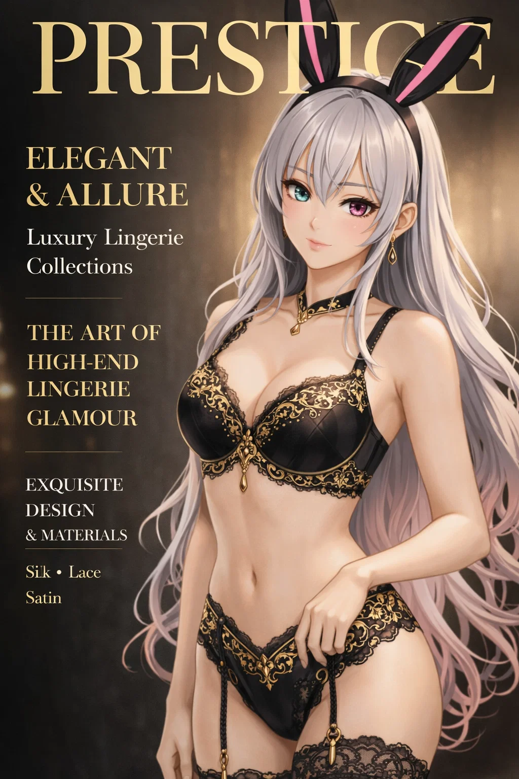 【高級下着】ゴージャスでファビュラスなラグジュアリーランジェリー!【#AIイラスト】 87 image 74