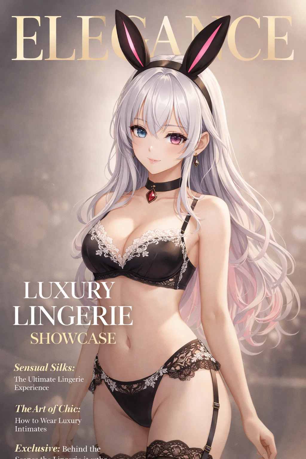 【高級下着】ゴージャスでファビュラスなラグジュアリーランジェリー!【#AIイラスト】 22 image 8